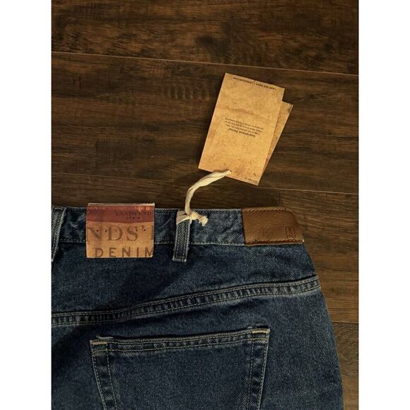 Lands' End Women's Jeans Original Fit Traditional Waist Tapered 20W Plus - Picture 3 of 7
